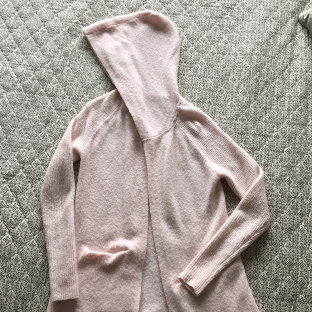 Pink cardigan